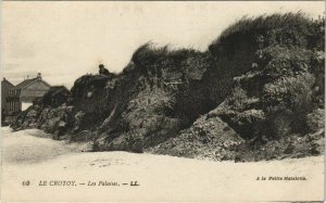 CPA LE CROTOY Les Falaises (19214)