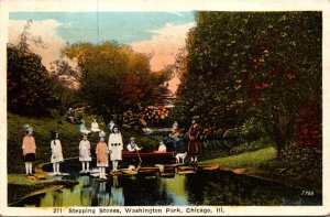 Illinois Chicago Washington Park Stepping Stones 1920