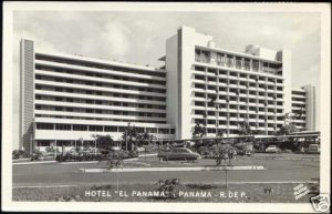 panama, Hotel El Panama (1952) RPPC 