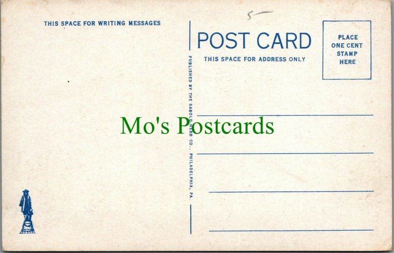 America Postcard - Masonic Temple, Plainfield, New Jersey  RS28251