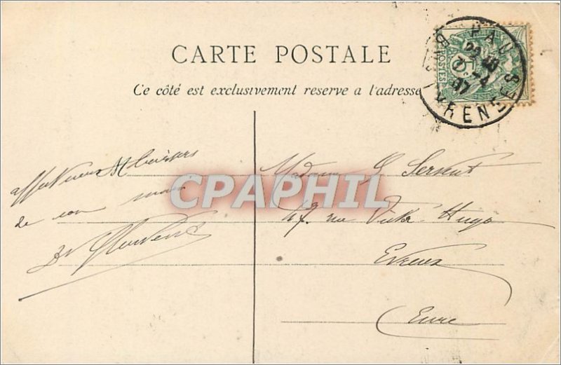 Old Postcard Chateau de Pau, France Screen delivr�e