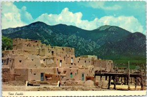 Postcard - Taos Pueblo, New Mexico