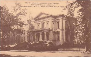 California Sacramento Edwin Bryant Crocker Art Gallery Artvue