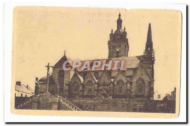  Saint Thegonnec Vintage Postcard the church (16th)