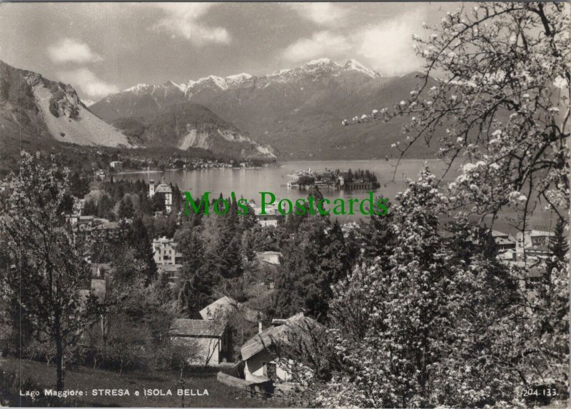Italy Postcard -Lago Maggiore, Stresa, Isola Bella, Verbano-Cusio-Ossola RR15943