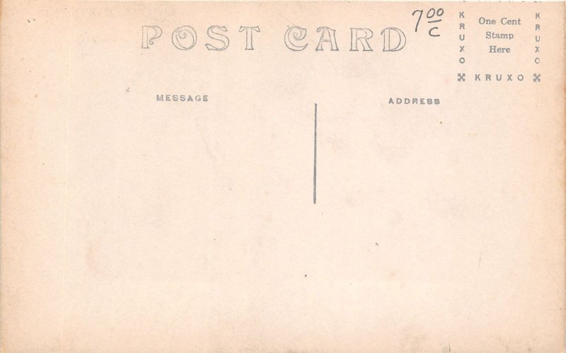 J40/ Cedar Rapids Iowa RPPC Postcard c1910 Allison Hotel Building 304