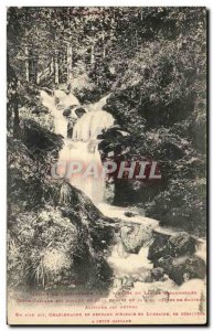 Old Postcard Cascade Charlemagne