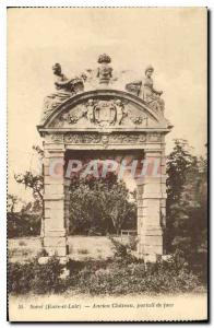 Postcard Old Sorel Eure et Loir Old castle portal Face