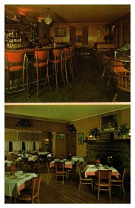 Old Vienna Restaurant Stevens Ave Hawthorne NY Interior Views Vtg Postcard S08