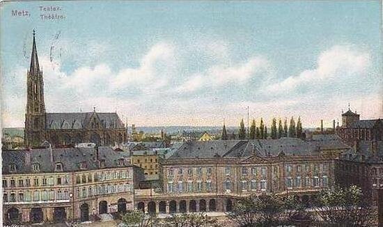 Germany Metz Theatre 1909