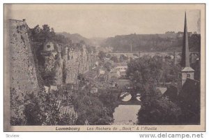 Les Rochers Du Bock & l'Alzette, Luxembourg, 1900-1910s