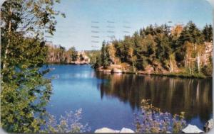 Fort Francis Ontario ON c1954 Postcard D68