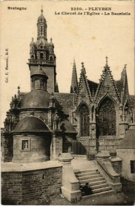 CPA Pleyben - Le Chevet de l'Eglise - La Sacristie (1033233)