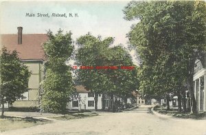 NH, Alstead, New Hampshire, Main Street, Houses, GMCCO Series 