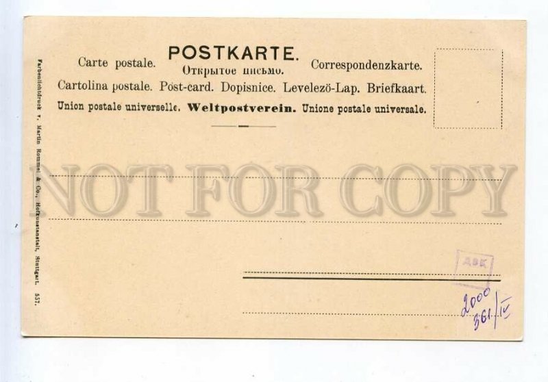 524418 MAY BEETLE Bugs Insect Vintage postcard Rommel #557