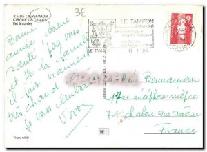 Modern Postcard Reunion Island Cilaos Ilet a string