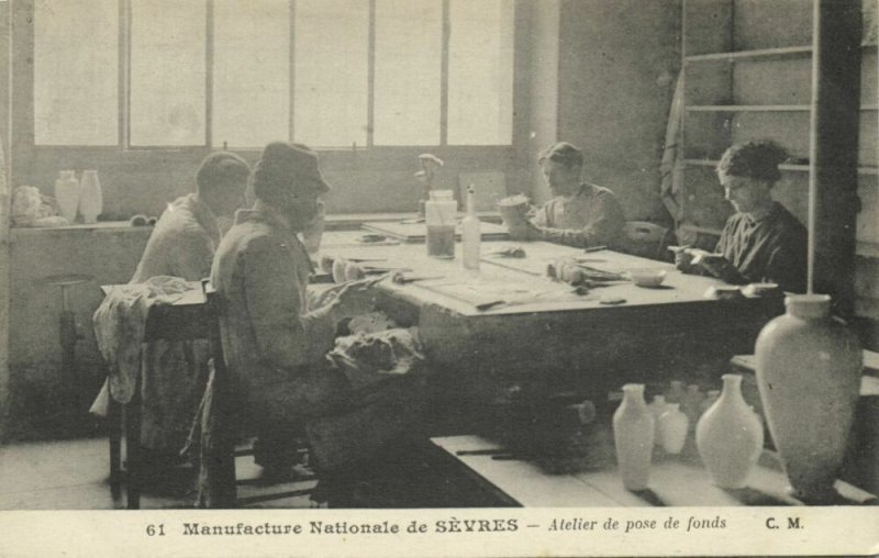 france, SEVRES, Manifacture Nationale de Porcelaine, Pottery (1920s) (1)