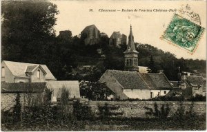 CPA CHEVREUSE - Ruines de I'ancien Chateau-Fort (102604)