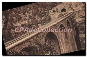 Postcard Old Sospel Bassera Viaduct and Tunnel Gracian on Nice Cuneo online