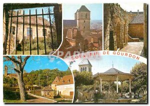 Modern Postcard Souvenir de Gourdon