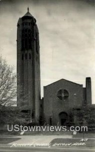 Real Photo - Plymouth Church in Lincoln, Nebraska