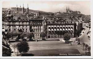 Germany Bamberg Schönleinsplatz Vintage RPPC C220