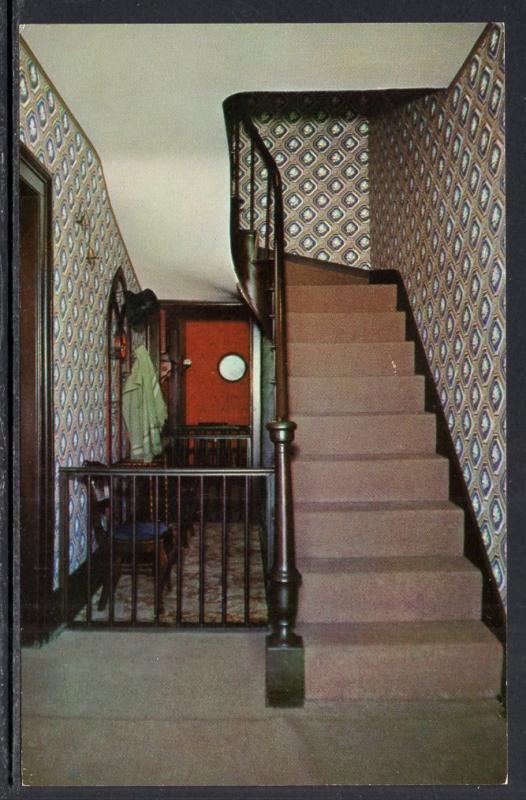 Walnut Stairway,Abraham Lincoln's Home,Springfield,IL