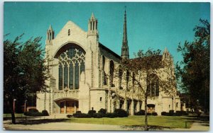 Postcard - Holy Angels Cathedral - The Steel City - Gary, Indiana