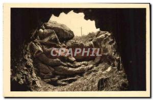 Old Postcard Fort Douaumont Location L & # 39explosion d & # 400 39un Obus fr...