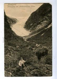 206568 NORWAY Nordfjord Holauping ved Melkevoldsbrae Olden Old