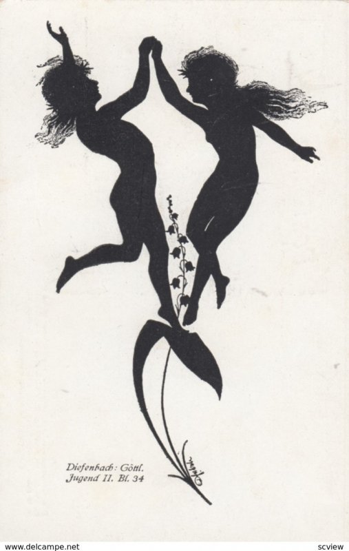 DIEFENBACH : Fantasy Silhouette , 00-10s ; Jugend II Bl. 34