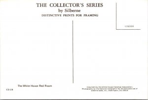 2~4X6 Postcards  Washington, D.C.  THE WHITE HOUSE & RED ROOM VIEW~Shows As Pink