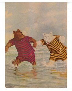 Roosevelt Bears Go To Washington 1907 - Swimming (REPRO,continental size)