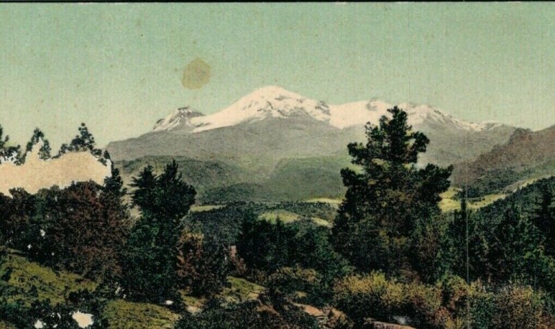 Mexico Amecameca EL Iztaccihuatl Vintage Postcard 07.72 