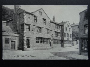 Yorkshire North Craven SETTLE The Folly - Old Postcard by Photochrom