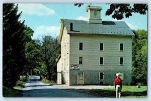 c1960 Washington New Jersey NJ Vintage Postcard Old Mill Penwell Hackettstown