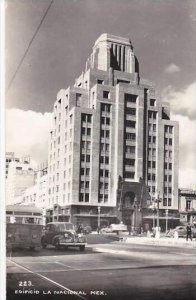 Mexico Edificio La Nacional Real Photo RPPC