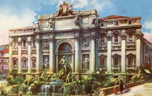 Italy - Rome, Fountain of Trevi