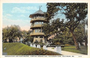 Observatory, Earthworks Patterson Park - Baltimore, Maryland MD  