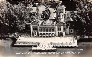 Real Photo - Ringling Mansion - Sarasota, Florida FL