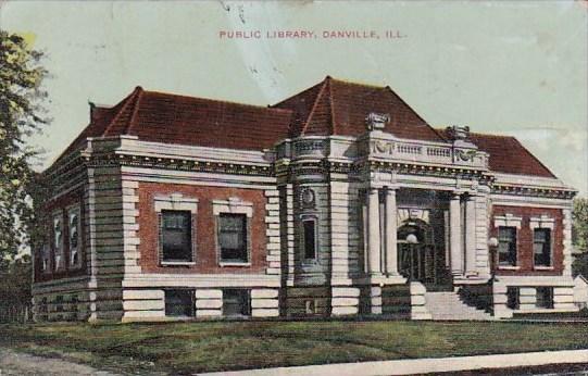 Public Library Danville Illinois 1909