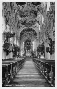 BG34621 rottenbuch kircheninneres real photo   germany