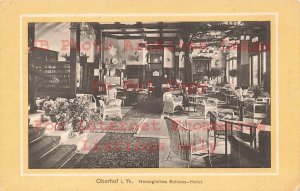 Germany, Oberhof, Herzogliches Schloss Hotel, Interior View