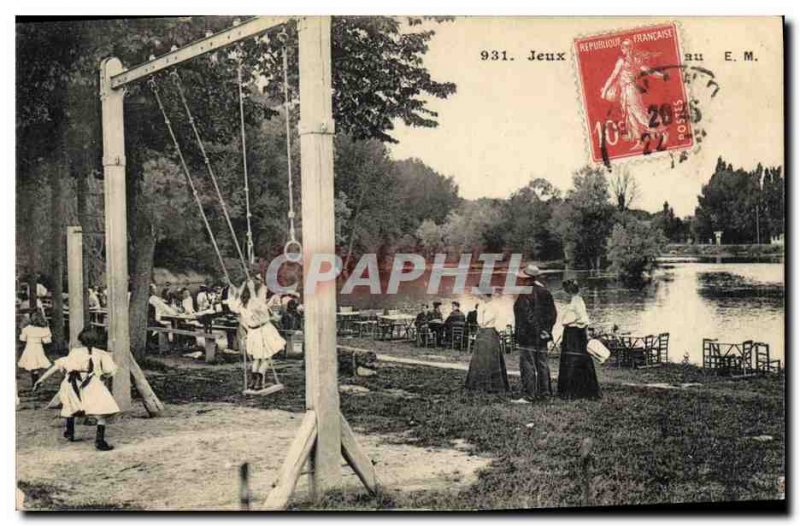 Old Postcard Swing Games