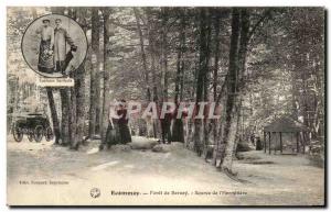 Old Postcard Ecommoy Foret De Bercey Source From & # 39Hermitiere Costume Sarthe