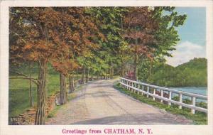 New York Greetings From Chatham 1939