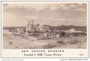 Arizona Tucson San Xavier Mission Founded In 1692 Real Photo