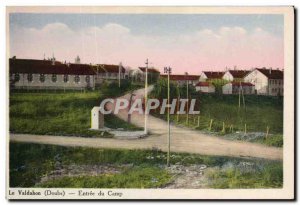 Old Postcard The Valdahon Camp Entree Army