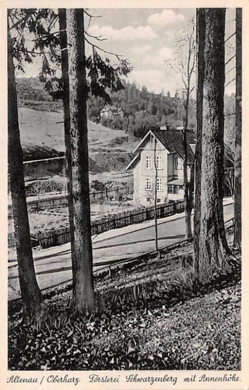 Altenau Oberharz, Forsterei Schwarzenberg mit Annenhohe Germany Unused 