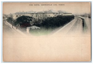 c1905 View of The Hotel Metrople LTD Tokyo Japan Unposted Antique Postcard